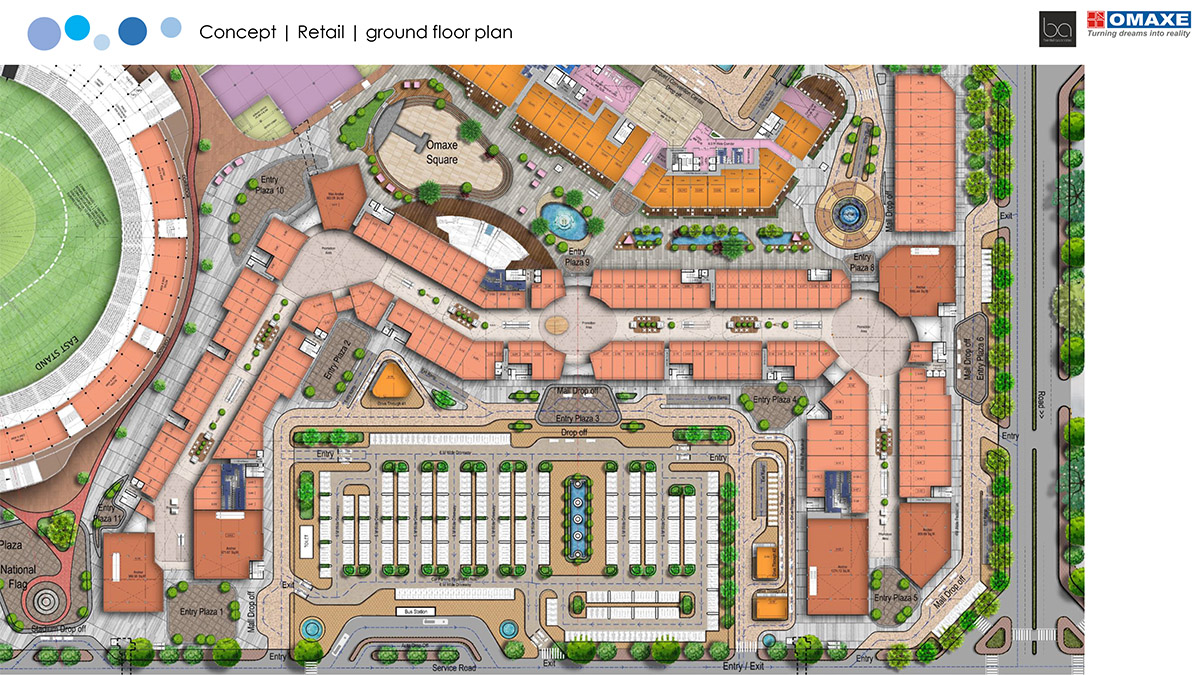 Omaxe State Dwarka Floor Plan